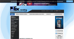 Desktop Screenshot of exvending.com